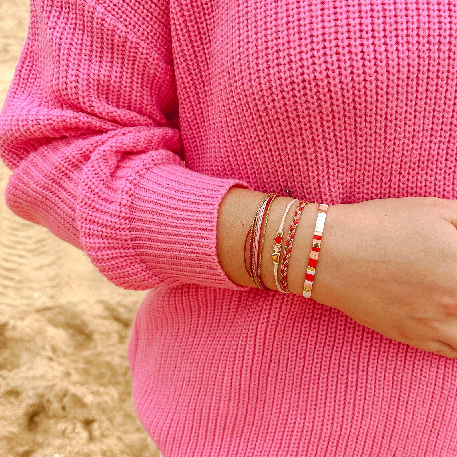 Red Cross Be Mine Mixed Original Bracelet