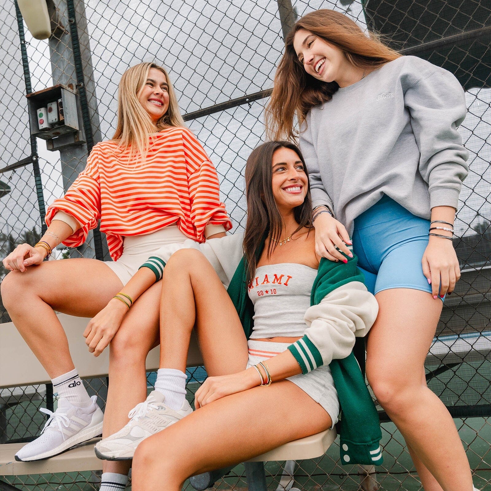 Green Orange & White Collection