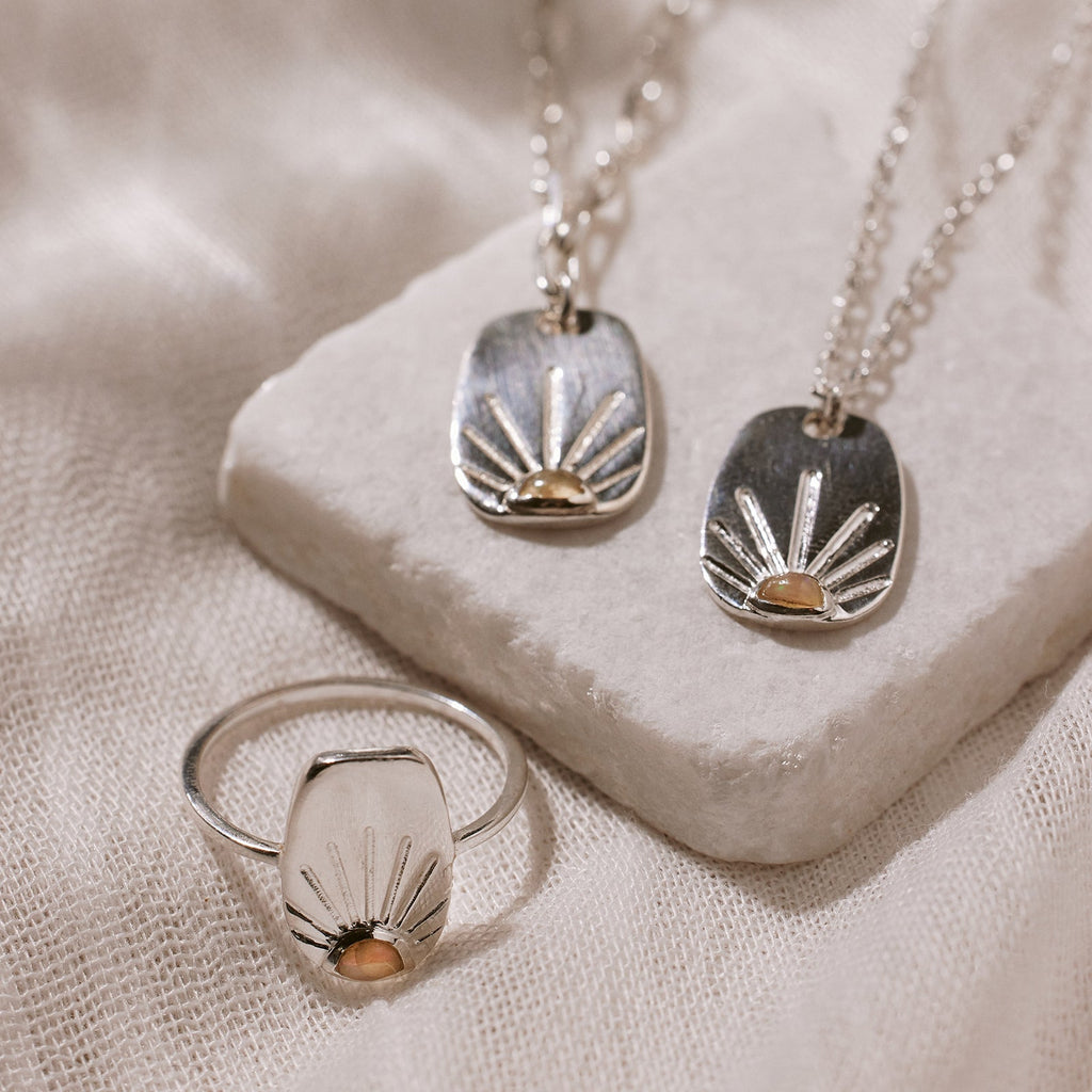 Sunshine Tag Ring