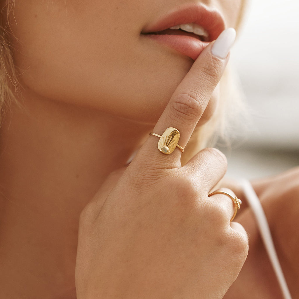Sunshine Tag Ring