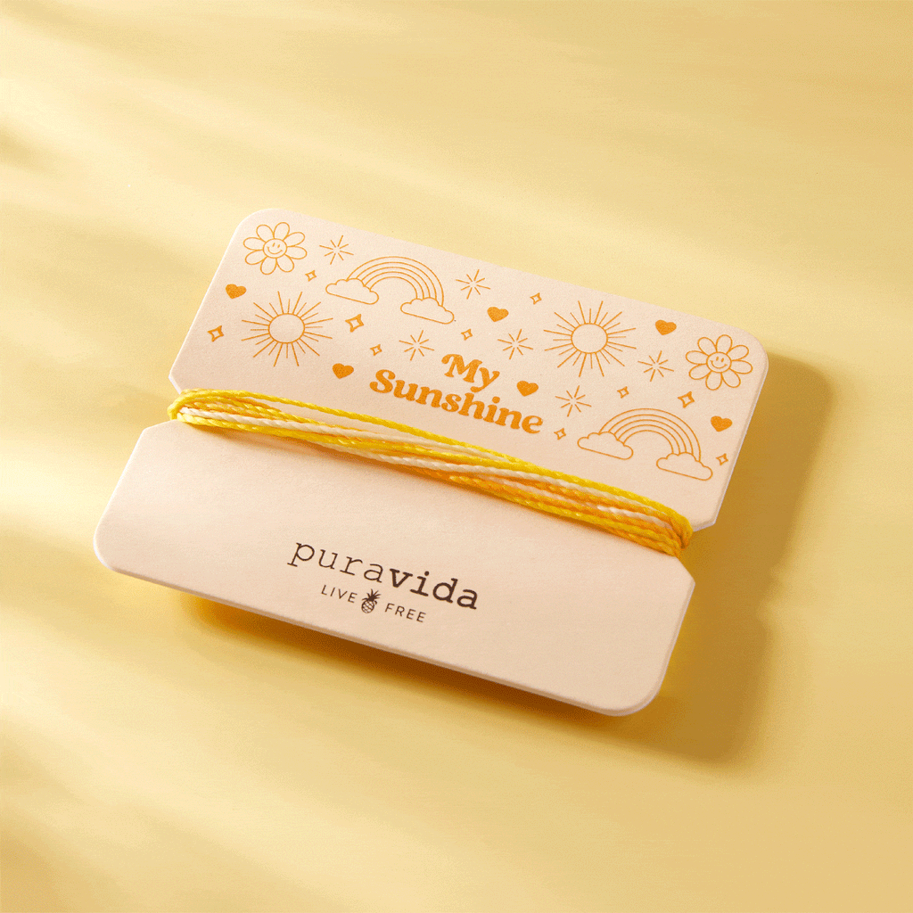 My Sunshine Bracelet Card
