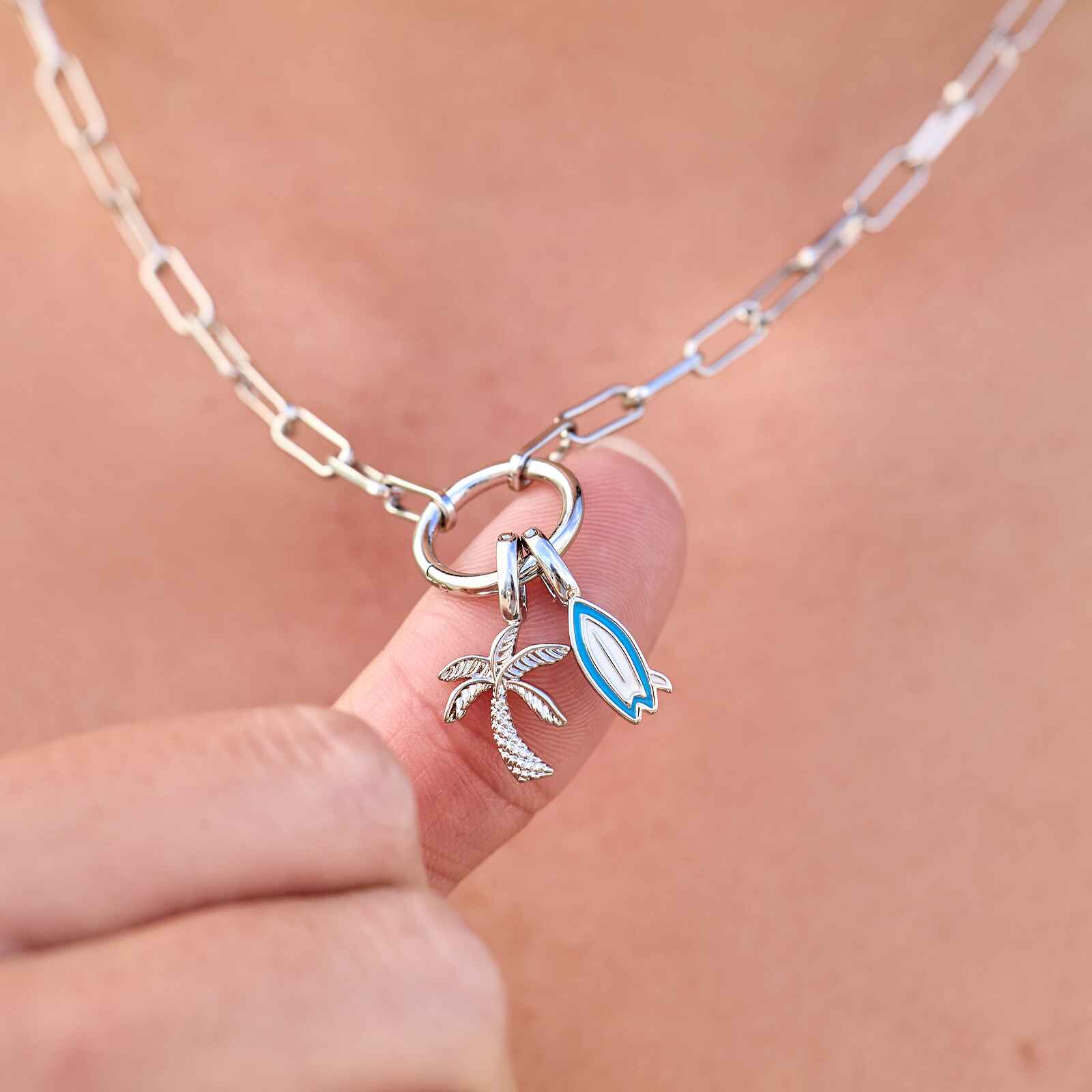 Harper Palm Tree Charm