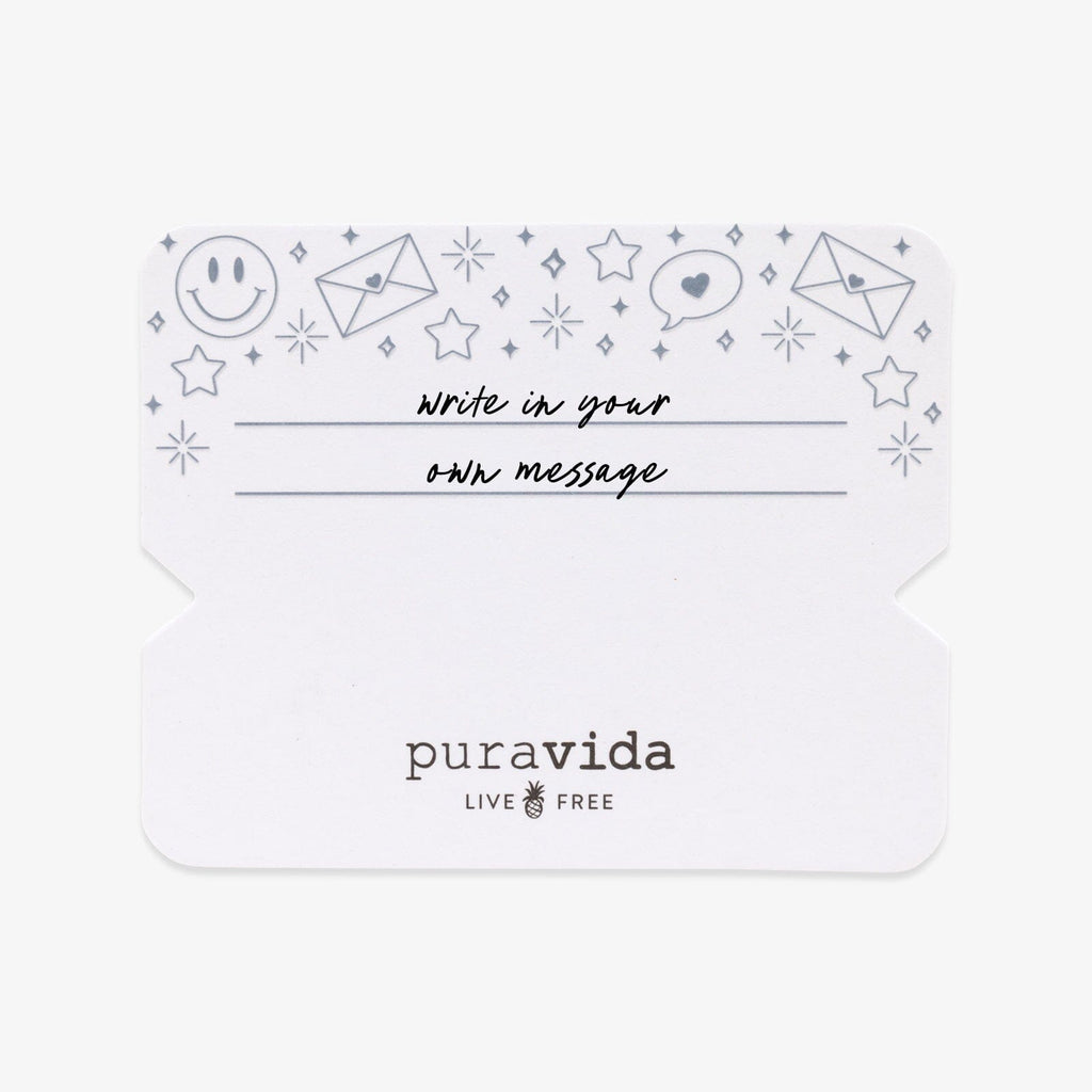 Write Your Own Bracelet Card