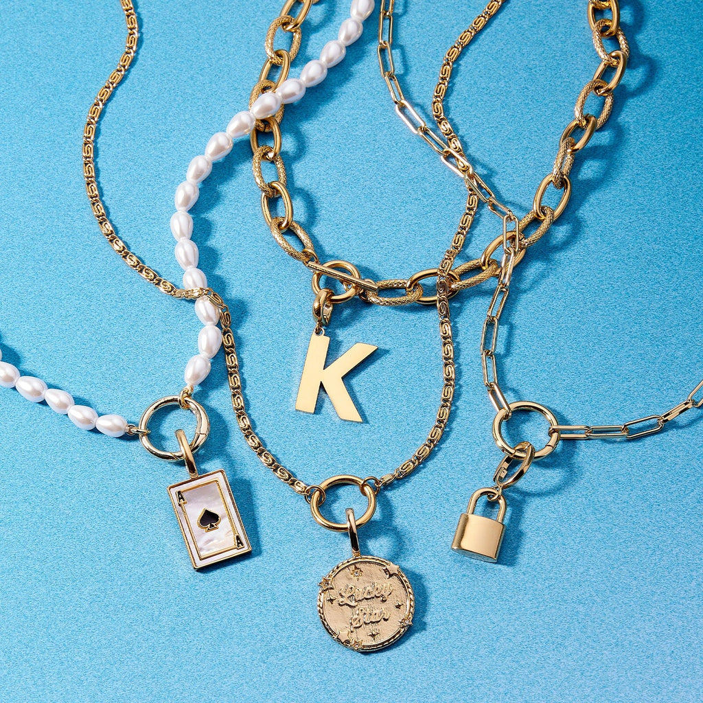 Harper Ace of Spades Statement Charm