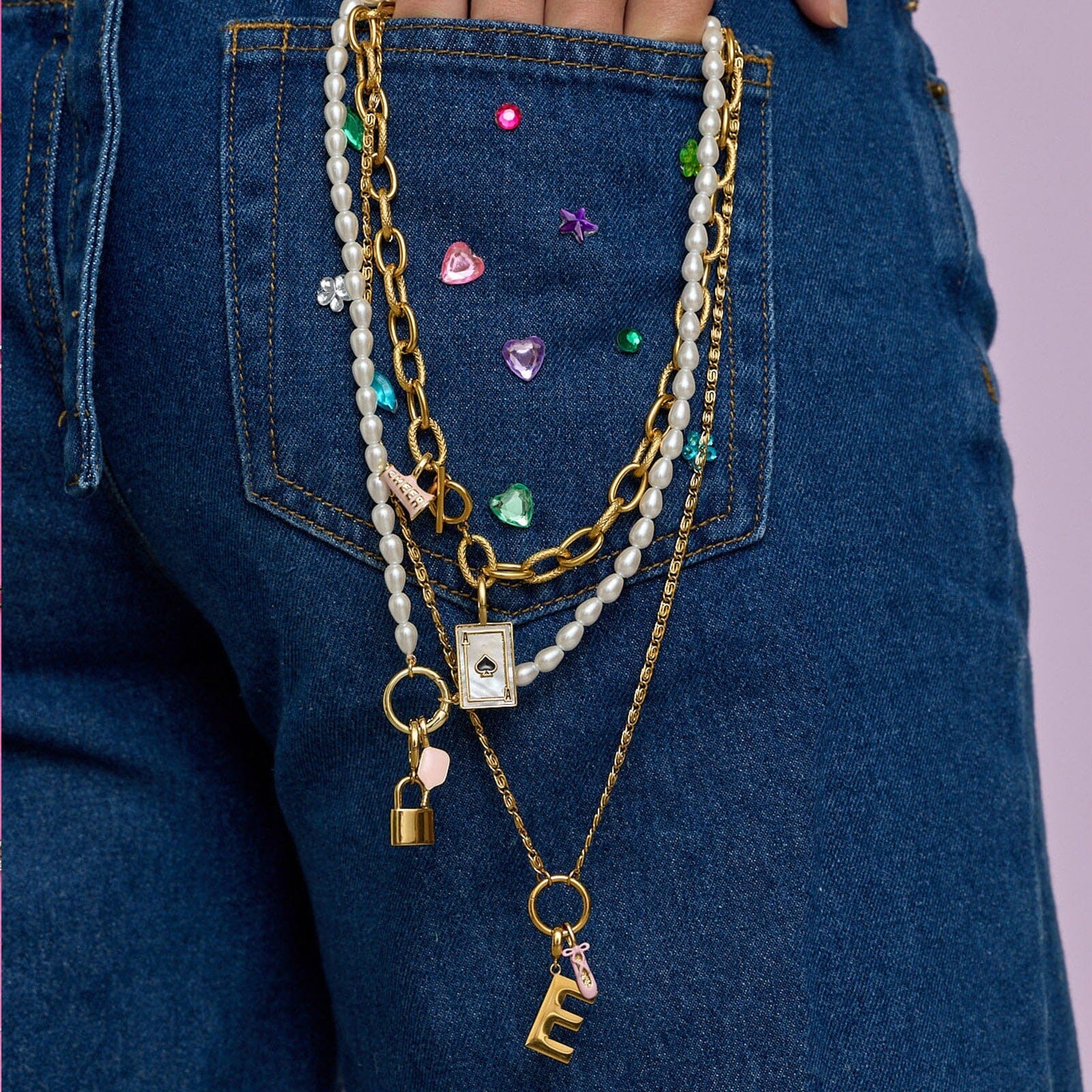 Harper Scroll Chain Necklace